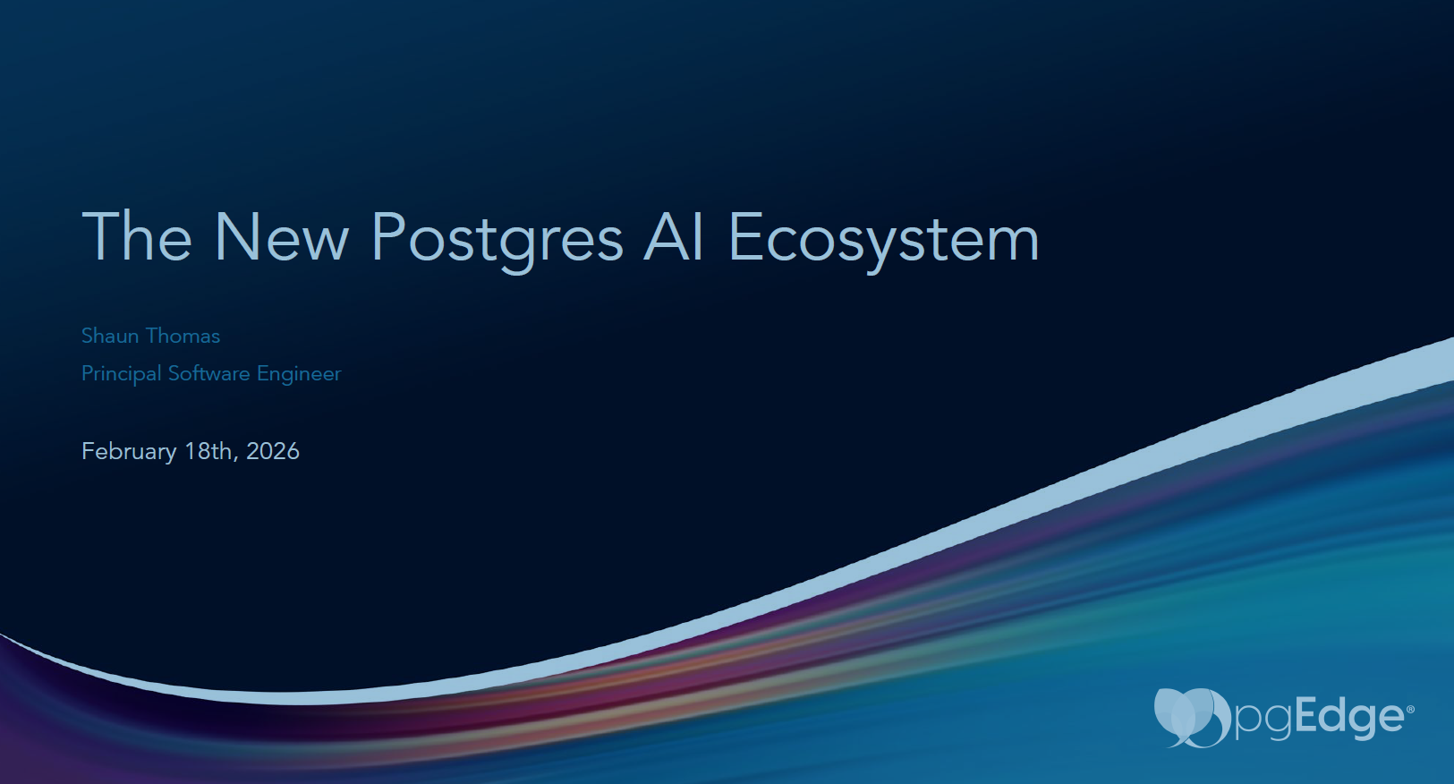 The New Postgres AI Ecosystem